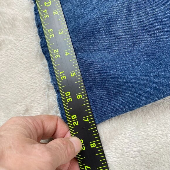 BKE Mens Jeans Size 32x35.5 Payton Classic Blue Distressed Cotton Blend - Picture 6 of 16